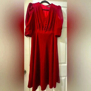 NWT, Lauren Ralph Lauren- Women’s Velvet Dress - Size 6